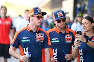 Das KTM-Duo mit Pedro Acosta (li.) und Brad Binder in Goiania