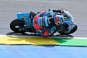 Geht den Brasilien-GP von Platz 1 an: Aspar-Pilot Dani Holgado