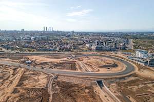 Die neue Rennstrecke befindet sich auf dem Messegelände