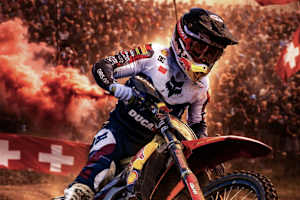 Jeremy Seewer bereitet sich auf sein Heimrennen in Frauenfeld vor