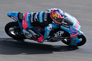 Referenz: Maximo Quiles mit der Moto3-Bestzeit in Austin