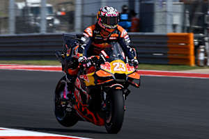 Enea Bastianini bremste sich in Texas auf Position 10