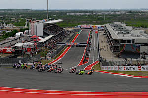 Die MotoGP auf dem Circuit of the Americas