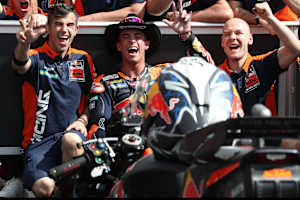 Pedro Acosta war mit Platz 3 happy