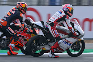 Pratama (5.) presste sich am bestens bekannten Brian Uriarte vorbei