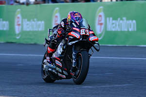 Aprilia-Pilot Jorge Martin: In Sachen Topspeed an der Spitze