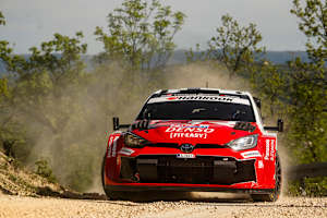 Sami Pajari/Marko Salminen führen die Rallye Kroatien nach dem Freitag an
