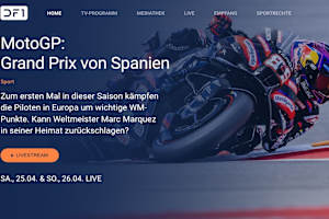 Auch den Spanien-GP in Jerez zeigt DF1 live