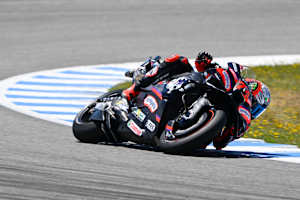 Fleißiger Tester: MotoGP-Spitzenreiter Marco Bezzecchi (Aprilia)