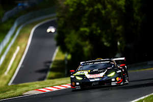 Luca Engstler im Red Bull Lamborghini auf Pole-Position