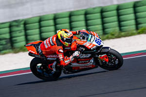 Philipp Öttl während des Misano-Tests
