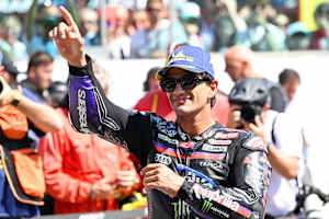 Platz 2 im Sprint: Aprilia-Pilot Jorge Martin