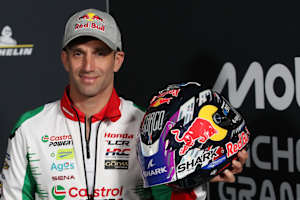 Johann Zarco mit seinem Helm im Design «Le Mans 26»