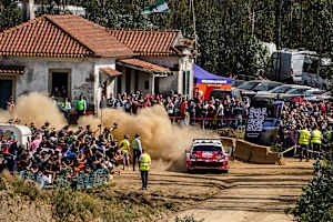 Sebastien Ogier führt bei der Rallye Portugal