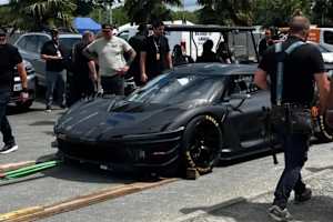 Der erste Spyshot der GT3-Version des Genesis Magma GT