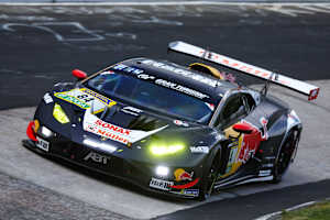 Der Abt Lamborghini verliert seinen zweiten Rang bei den 24h Nürburgring