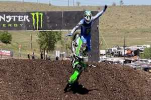Chase Sexton stürzte beim Pressetag in Thunder Valley
