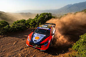 Ott Tänak im Hyundai Sieger bei der Akropolis 2025