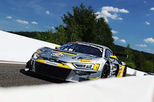 Der Tresor Attempto Racing Audi verliert die Pole im Silver Cup