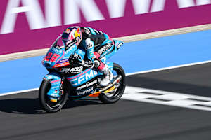 Dominant: Moto3-Leader Maximo Quiles gewann den Ungarn-GP 2026