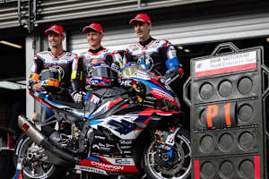 Michael van der Mark und seine Endurance-Kollegen Odendaal und Reiterberger