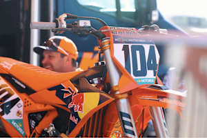Die KTM von Lucas Coenen in den USA