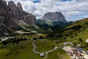 Atemberaubende Dolomiten-Bergwelt – nicht erlaubt für organisierte Touren