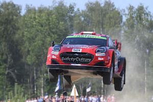 Martins Sesks bei der Rallye Estland 2025