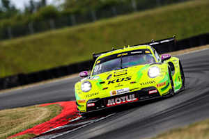 Thomas Preining auf der Pole in Oschersleben