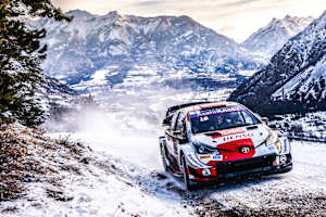 Ogier/Ingrassia bei der Rallye Monte Carlo 2022