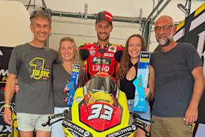 Team Tulociv hat in Misano Grund zum Feiern