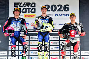 Lehmann, Geiger, Blin (v.li.)