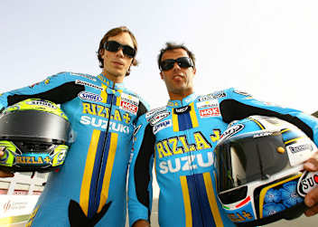 Chris Vermeulen und Loris Capirossi bleiben in 2009 Teamkollegen