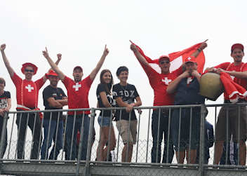 Die Schweizer-Asse beim SMoN 2014 freuten sich über lautstarke Unterstützung