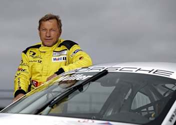 Richy Müller und der Porsche 911 GT3 Cup