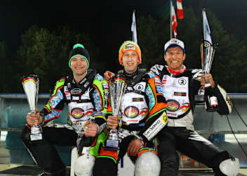 Die Top-3 der DM: Hans Weber, Markus Jell und Franz Mayerbüchler (v.l.)