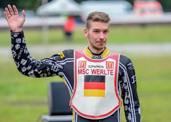 Timo Wachs aus Werlte gewann den FIM Langbahn U23 World-Cup in Vechta