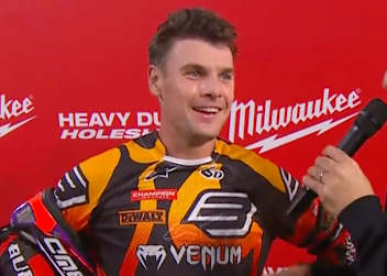 Luke Clout gewann am Samstag in der SX2-Klasse