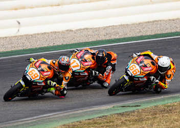 Oliver Svendsen (69), Ruben Bijman (17) und Phillip Tonn (66)