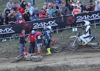 Kratzer, Sandner, Rauchenecker im Ziel, Kratzer ÖM-Sieger