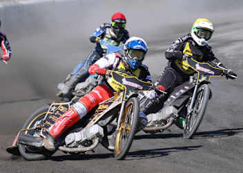 Norick Blödorn (weiß) und Kevin Wölbert (gelb) triumphierten für Deutschland