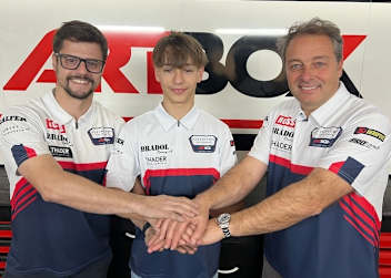 Fynn Kratochwil wird in der Saison 2025 im European Talent Cup an den Start gehen