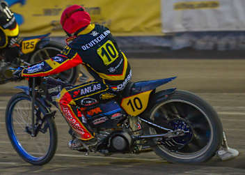 Mario Niedermeier konnte bei der Team-WM in Vechta voll überzeugen