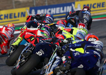 Die MotoE-Rennen waren hart umkämpft, doch die Fans zeigten kaum Interesse