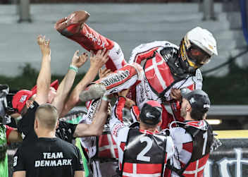 Anders Thomsen zurrte für Dänemark den Finaleinzug fest