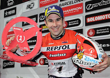 Trial-Rekordweltmeister Toni Bou aus Spanien