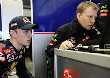 Jonas Folger: Am Nachmittag in der Box