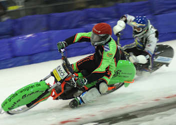 Hans Weber (vorne) schlug sich beim DM-Finale in Berlin prächtig