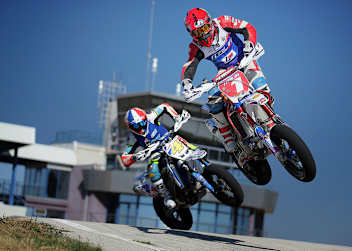 Bis zu einem Fehler führte Ivan Lazzarini (vorne)