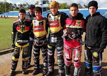 Das deutsche Team in Pardubitz